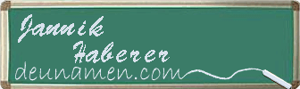 Jannik Haberer Visitenkarte